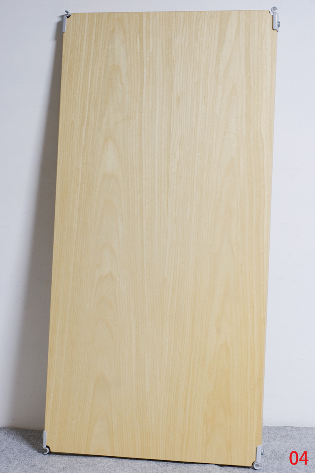 無印良品「スチールユニットシェルフ・木製棚セット・ワイド大・グレー」-09
